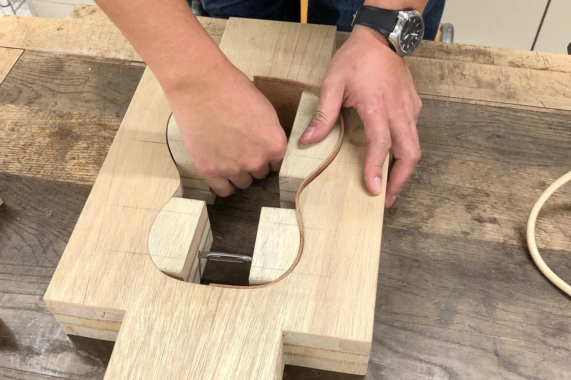 治具や工具はすべて揃っています。